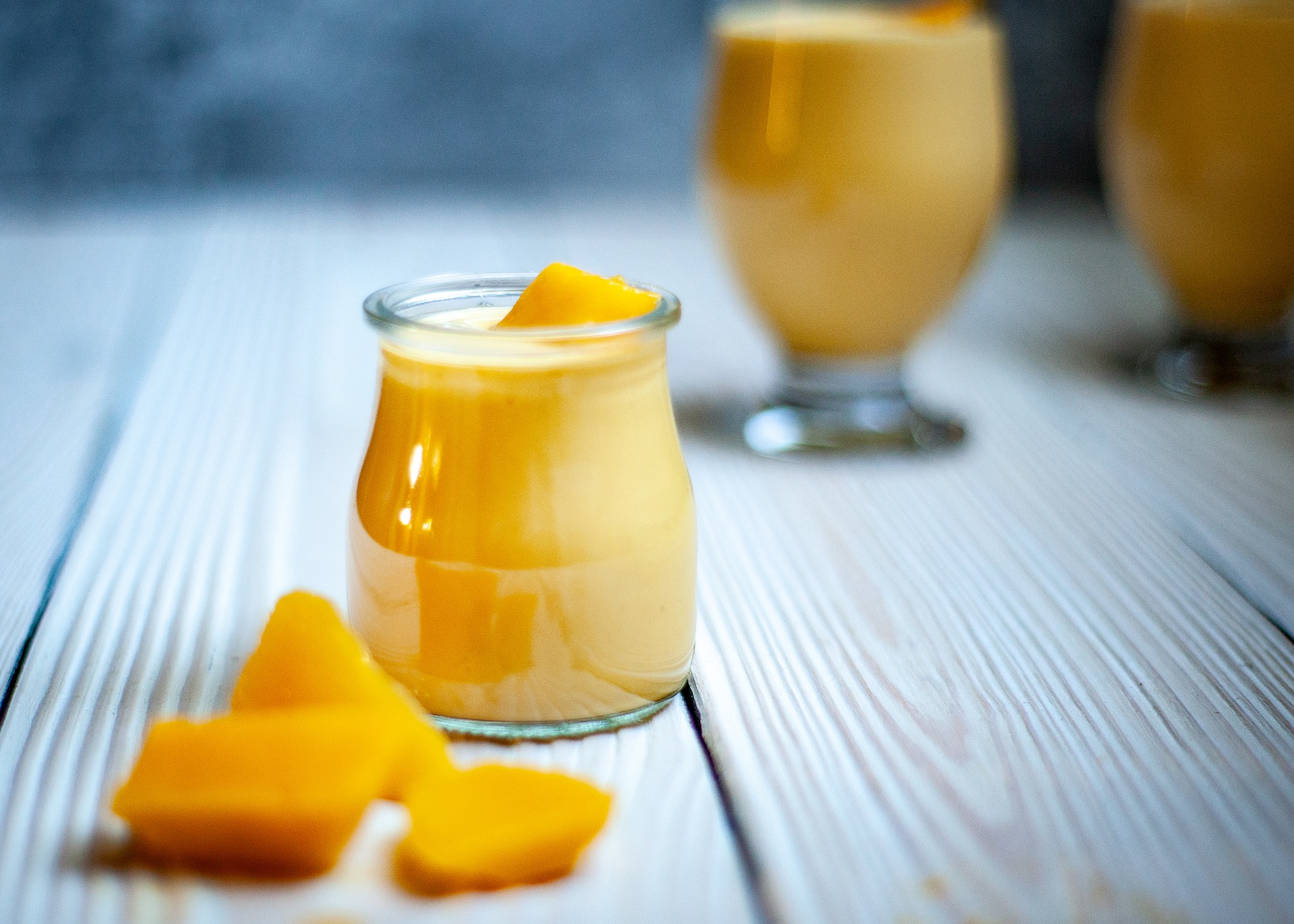 Grüner-Tee-Mango-Smoothie